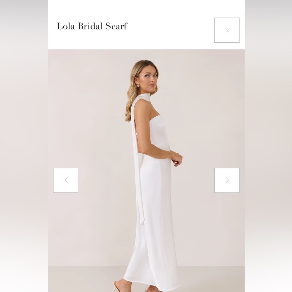 Lola Bridal Scarf